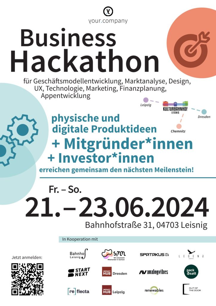 Business Hackathon Plakat